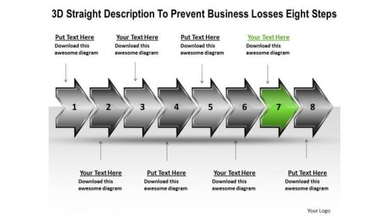Business PowerPoint Presentation Losses Eight Steps Flowcharting Tools Templates Business PowerPoint Presentation Losses Eight Steps Flowcharting Tools Templates