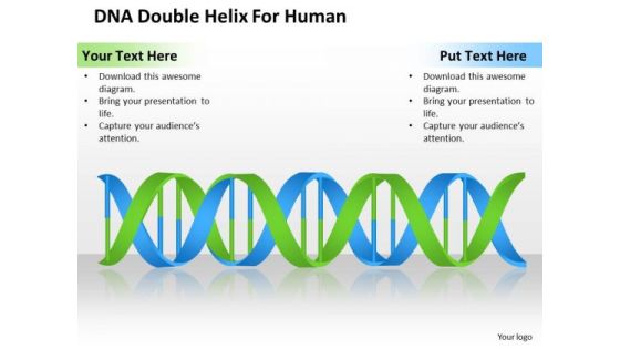 Business PowerPoint Template Dna Double Helix For Human Ppt Templates Business PowerPoint Template Dna Double Helix For Human Ppt Templates