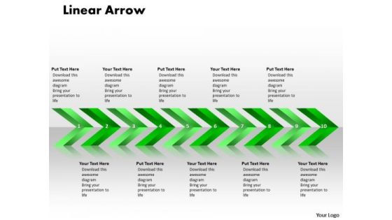 Business Ppt Background Linear Arrows 10 Stages Communication PowerPoint Image Business Ppt Background Linear Arrows 10 Stages Communication PowerPoint Image