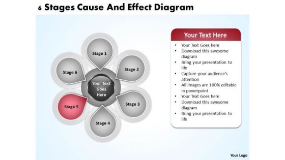 Business Process Diagram Vision 6 Stages Cause And Effect Ppt PowerPoint Templates Business Process Diagram Vision 6 Stages Cause And Effect Ppt PowerPoint Templates