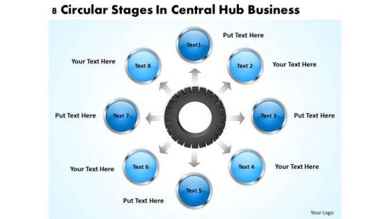 Business Process Flow Chart Examples Central Hub PowerPoint Theme Templates Business Process Flow Chart Examples Central Hub PowerPoint Theme Templates