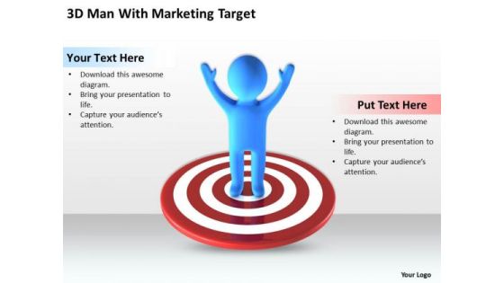 Business Process Flow Diagram 3d Man With Marketing Target PowerPoint Templates Business Process Flow Diagram 3d Man With Marketing Target PowerPoint Templates