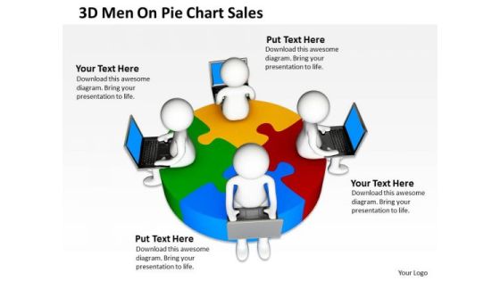 Business Process Flow Diagram 3d Men On Pie Chart Sales PowerPoint Templates Business Process Flow Diagram 3d Men On Pie Chart Sales PowerPoint Templates