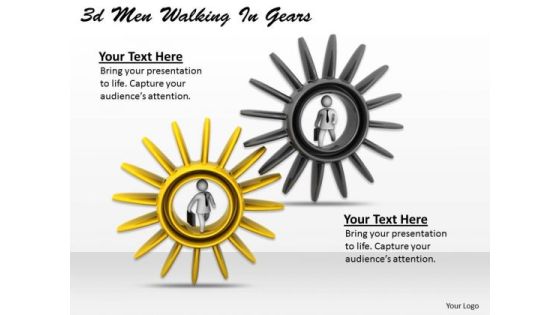 Business Process Strategy 3d Men Walking Gears Basic Concepts Business Process Strategy 3d Men Walking Gears Basic Concepts