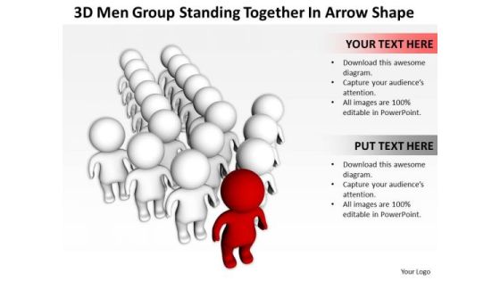 Business Process Workflow Diagram Men Group Standing Together Arrow Shape PowerPoint Templates Business Process Workflow Diagram Men Group Standing Together Arrow Shape PowerPoint Templates