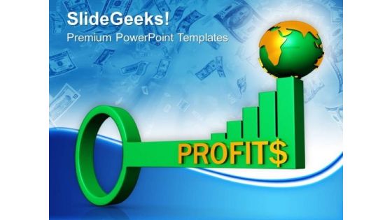 Business Profits Making Globe At Top PowerPoint Templates Ppt Backgrounds For Slides 0313 Business Profits Making Globe At Top PowerPoint Templates Ppt Backgrounds For Slides 0313