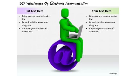 Business Strategy Concepts 3d Illustration Of Electronic Communication Basic Business Strategy Concepts 3d Illustration Of Electronic Communication Basic