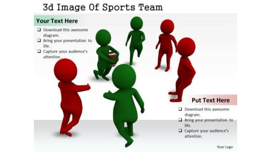Business Strategy Consultant 3d Image Of Sports Team Concept Statement Business Strategy Consultant 3d Image Of Sports Team Concept Statement