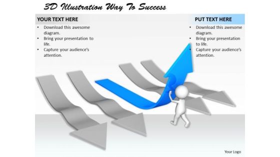 Business Strategy Consultants 3d Illustration Way To Success Concepts Business Strategy Consultants 3d Illustration Way To Success Concepts