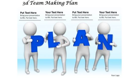 Business Strategy Consulting 3d Team Making Plan Character Modeling Business Strategy Consulting 3d Team Making Plan Character Modeling