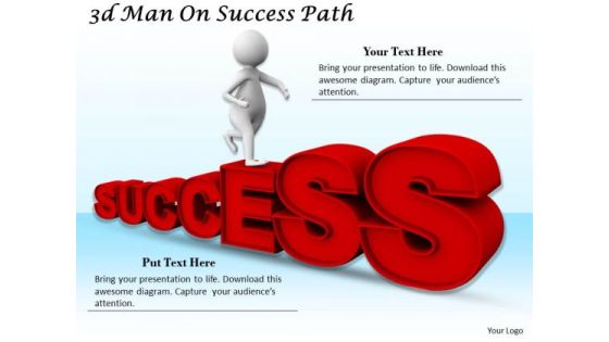 Business Strategy Execution 3d Man Success Path Character Modeling Business Strategy Execution 3d Man Success Path Character Modeling