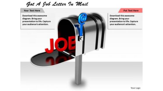 Business Strategy Execution Got Job Letter Mail Concept Statement Business Strategy Execution Got Job Letter Mail Concept Statement