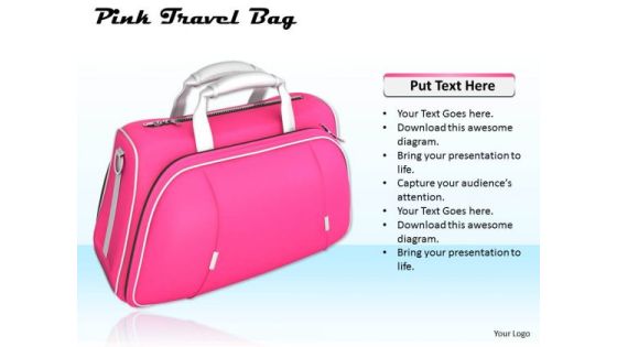Business Strategy Implementation Pink Travel Bag Images Business Strategy Implementation Pink Travel Bag Images