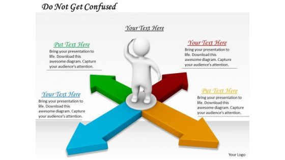 Business Strategy Model Do Not Get Confused 3d Character Models
