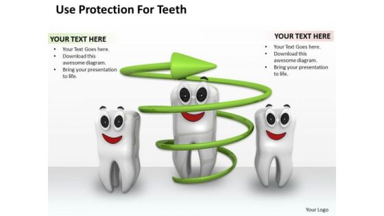 Business Strategy Model Use Protection For Teeth Icons Business Strategy Model Use Protection For Teeth Icons