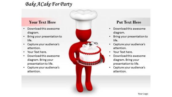 Business Strategy Planning Bake Cake For Party Concepts