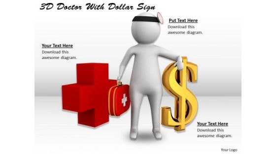 Business Strategy Process 3d Doctor With Dollar Sign Character Models Business Strategy Process 3d Doctor With Dollar Sign Character Models
