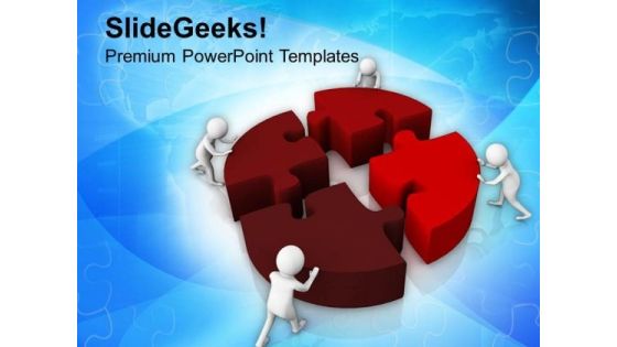 Business Team Solves The Business Problem PowerPoint Templates Ppt Backgrounds For Slides 0813 Business Team Solves The Business Problem PowerPoint Templates Ppt Backgrounds For Slides 0813