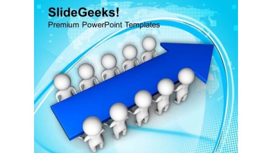 Business Team With An Arrow PowerPoint Templates Ppt Backgrounds For Slides 0813 Business Team With An Arrow PowerPoint Templates Ppt Backgrounds For Slides 0813