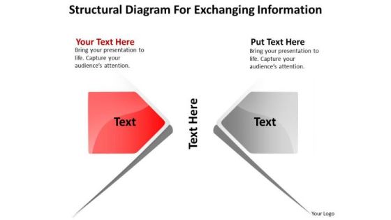 Business Workflow Diagram Structural For Exchanging Information PowerPoint Templates Business Workflow Diagram Structural For Exchanging Information PowerPoint Templates