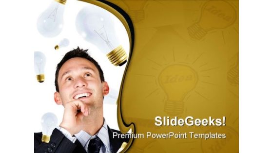 Businessman Creativity Success PowerPoint Templates And PowerPoint Backgrounds 0211 Businessman Creativity Success PowerPoint Templates And PowerPoint Backgrounds 0211