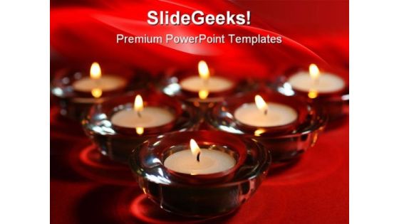 Candles06 Festival PowerPoint Templates And PowerPoint Backgrounds 0411