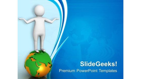 Capture The Globe For Success PowerPoint Templates Ppt Backgrounds For Slides 0713 Capture The Globe For Success PowerPoint Templates Ppt Backgrounds For Slides 0713