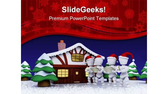 Carol Singers Christmas PowerPoint Themes And PowerPoint Slides 0511 Carol Singers Christmas PowerPoint Themes And PowerPoint Slides 0511