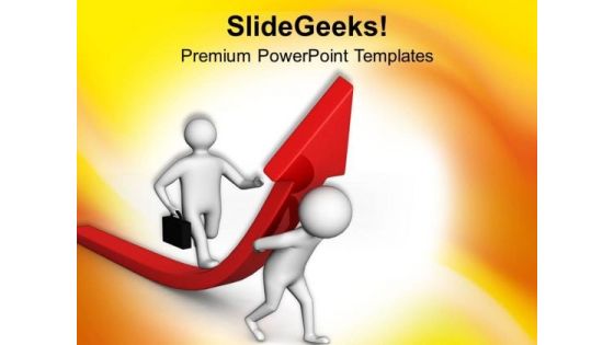 Carry The Business Growth On Your Shoulder PowerPoint Templates Ppt Backgrounds For Slides 0713 Carry The Business Growth On Your Shoulder PowerPoint Templates Ppt Backgrounds For Slides 0713
