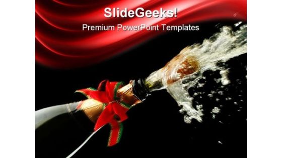 Celebrate Business PowerPoint Template 0610 Celebrate Business PowerPoint Template 0610