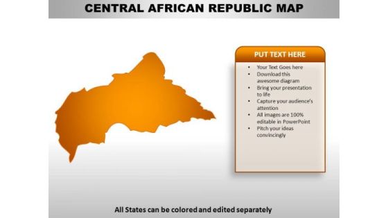 Central African Republic PowerPoint Maps