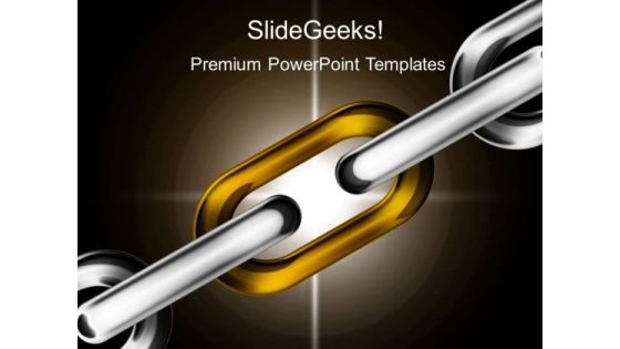 Chain Link Leadership PowerPoint Templates And PowerPoint Themes 0212 Chain Link Leadership PowerPoint Templates And PowerPoint Themes 0212