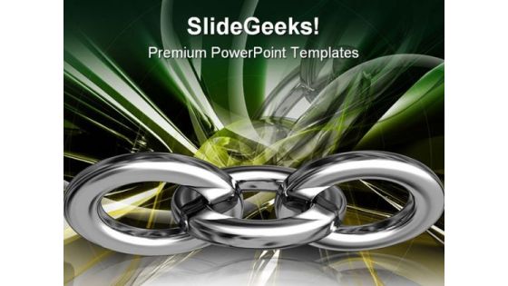 Chain Symbol Industrial PowerPoint Templates And PowerPoint Backgrounds 0611 Chain Symbol Industrial PowerPoint Templates And PowerPoint Backgrounds 0611