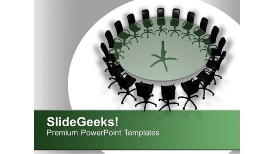 Chairs Around The Conference Table PowerPoint Templates Ppt Backgrounds For Slides 0313 Chairs Around The Conference Table PowerPoint Templates Ppt Backgrounds For Slides 0313