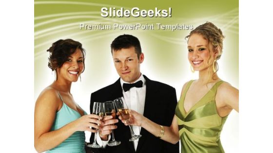 Champagne Success PowerPoint Templates And PowerPoint Backgrounds 0711 Champagne Success PowerPoint Templates And PowerPoint Backgrounds 0711