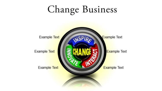 Change Business PowerPoint Presentation Slides Cc