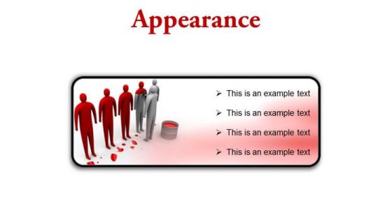 Changing Appearance Leadership PowerPoint Presetation Slides R Changing Appearance Leadership PowerPoint Presetation Slides R