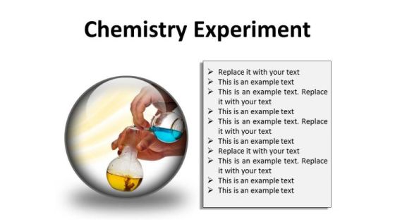 Chemistry Experiment Science PowerPoint Presentation Slides C