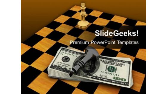 Chess Figures On Us Dollars Business PowerPoint Templates And PowerPoint Themes 1012 Chess Figures On Us Dollars Business PowerPoint Templates And PowerPoint Themes 1012