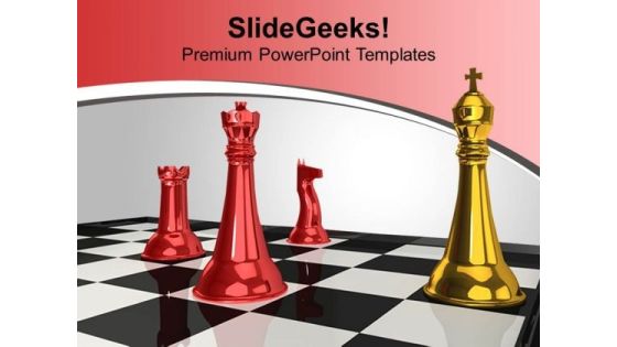 Chess King With Checkmates Game PowerPoint Templates Ppt Backgrounds For Slides 1112 Chess King With Checkmates Game PowerPoint Templates Ppt Backgrounds For Slides 1112