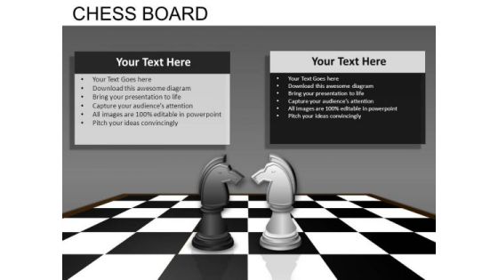 Chess Knights PowerPoint Templates Chess Knights PowerPoint Templates
