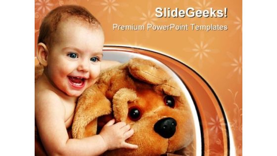 Child With A Toy Baby PowerPoint Themes And PowerPoint Slides 0711 Child With A Toy Baby PowerPoint Themes And PowerPoint Slides 0711