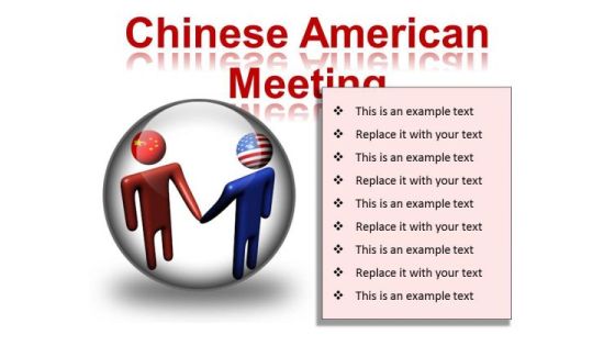 Chinese American Meeting Business PowerPoint Presentation Slides C Chinese American Meeting Business PowerPoint Presentation Slides C