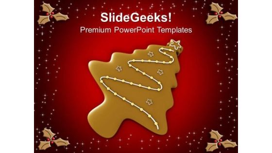 Chocolate Cookies Christmas Holidays PowerPoint Templates Ppt Backgrounds For Slides 1212 Chocolate Cookies Christmas Holidays PowerPoint Templates Ppt Backgrounds For Slides 1212