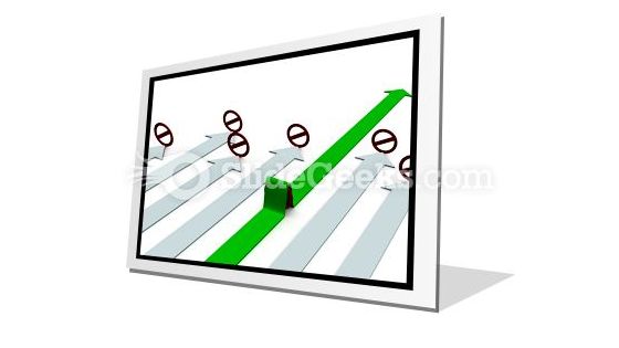 Choice Of Direction Movement PowerPoint Icon F Choice Of Direction Movement PowerPoint Icon F