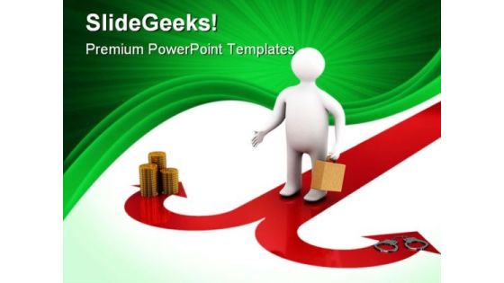 Choice Way Metaphor PowerPoint Templates And PowerPoint Backgrounds 0811 Choice Way Metaphor PowerPoint Templates And PowerPoint Backgrounds 0811