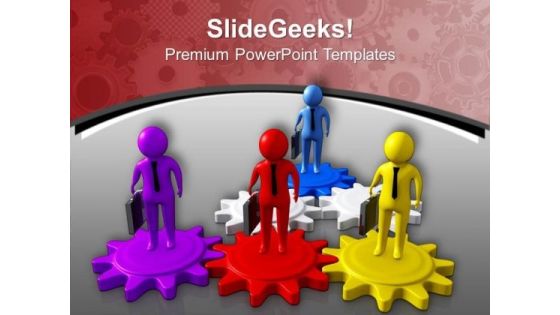 Choose Right Gear Process PowerPoint Templates Ppt Backgrounds For Slides 0613
