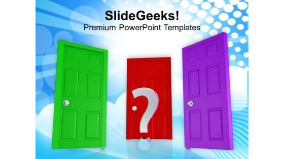 Choose The Right Opportunity PowerPoint Templates Ppt Backgrounds For Slides 0413 Choose The Right Opportunity PowerPoint Templates Ppt Backgrounds For Slides 0413
