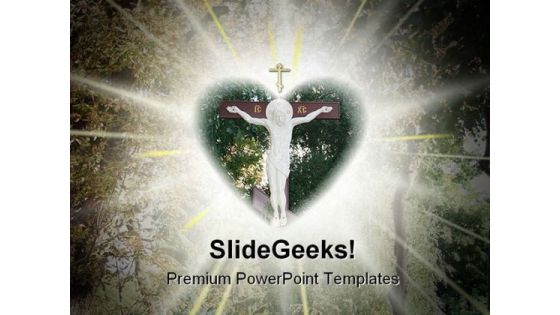 Christ Crucifix Abstract PowerPoint Themes And PowerPoint Slides 0811 Christ Crucifix Abstract PowerPoint Themes And PowerPoint Slides 0811
