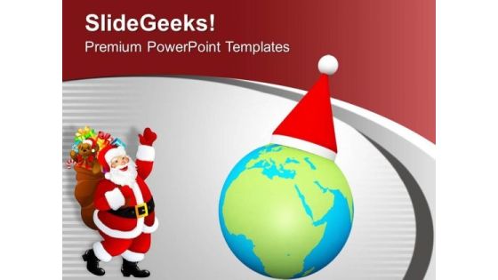 Christmas Celebrated Globaly With Happiness PowerPoint Templates Ppt Backgrounds For Slides 0513 Christmas Celebrated Globaly With Happiness PowerPoint Templates Ppt Backgrounds For Slides 0513